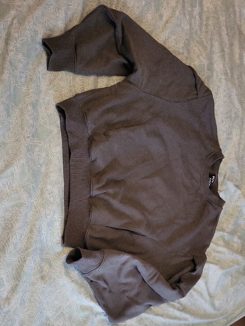 POPFLEX Brunch Sweater In Gray